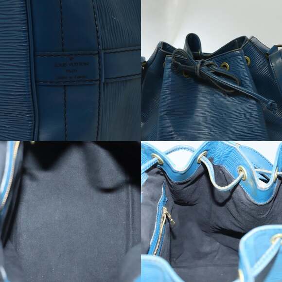 LOUIS VUITTON Epi Noe Shoulder Bag Toledo Blue M44005 - Picture 11 of 12